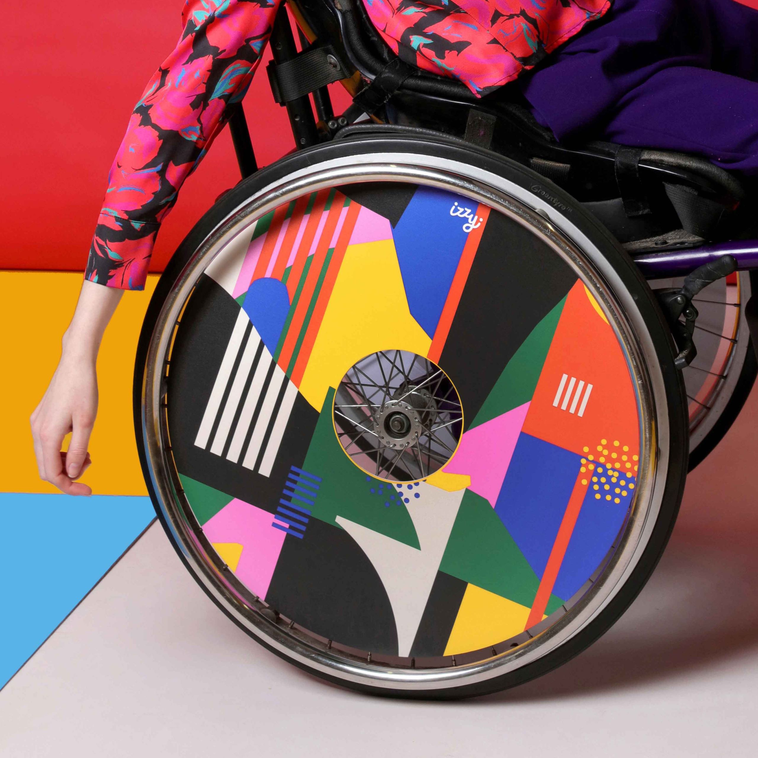 Izzy Wheels: 54 Colorful Wheelchair Accessories Created By Two Sisters